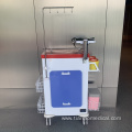 Hospital Steel Drawer Defibrillator Shelf Emergency Trolley
